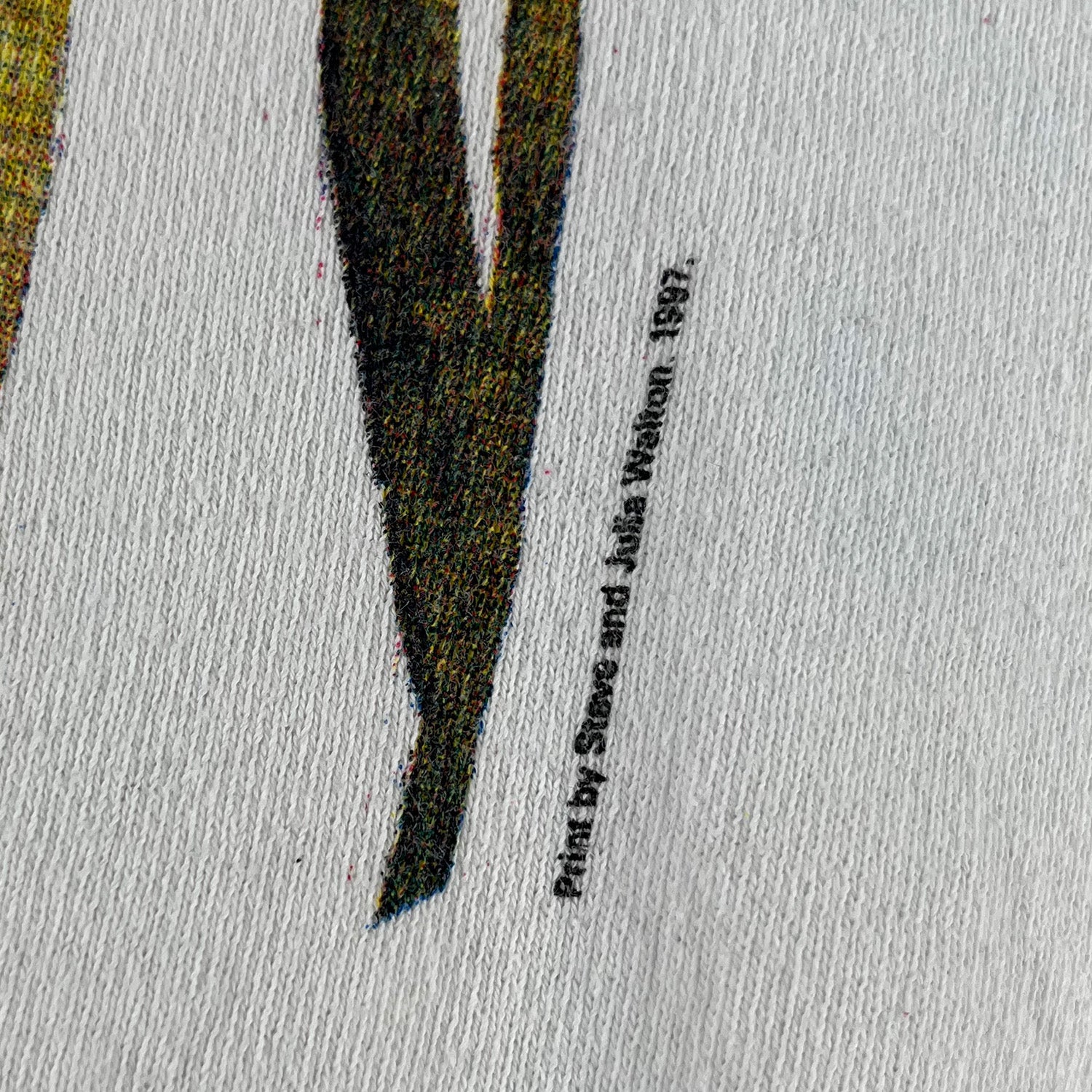 1997 watercolour flowers crewneck M/L