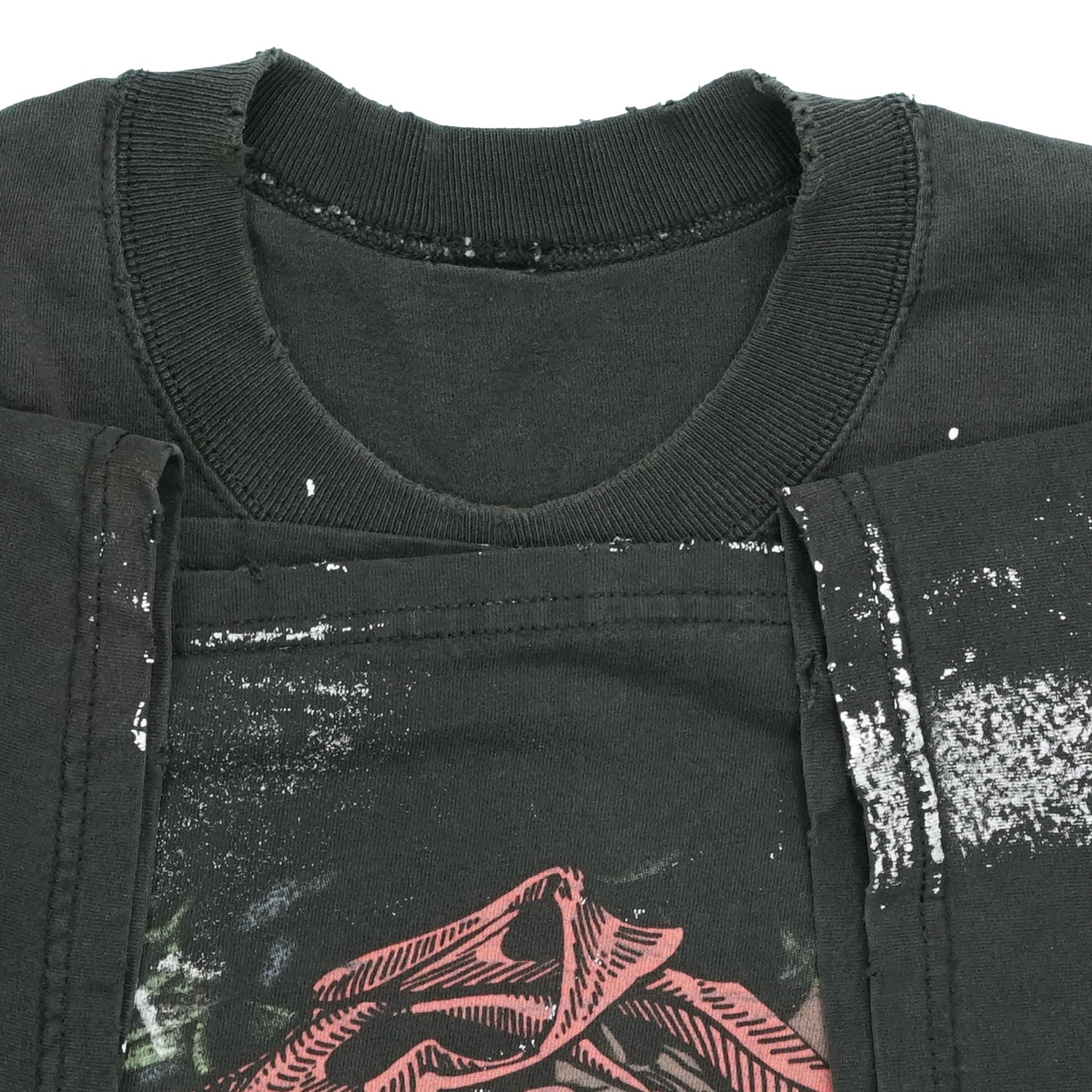 1997 Liquid Blue Wizard & Dragon thrashed tee L/XL