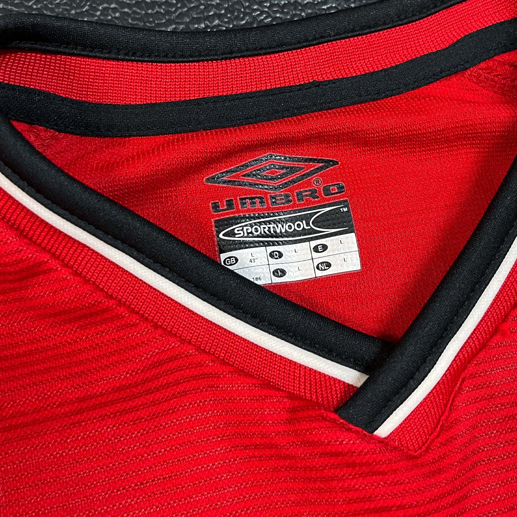 '00-'02 Manchester United home jersey XL