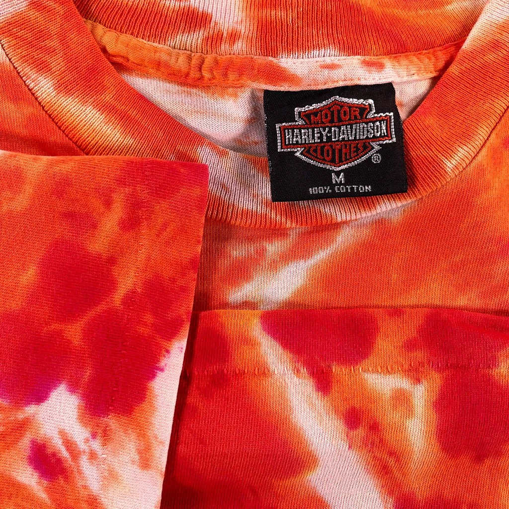 1992 Harley Davidson Savage tie dye tee M