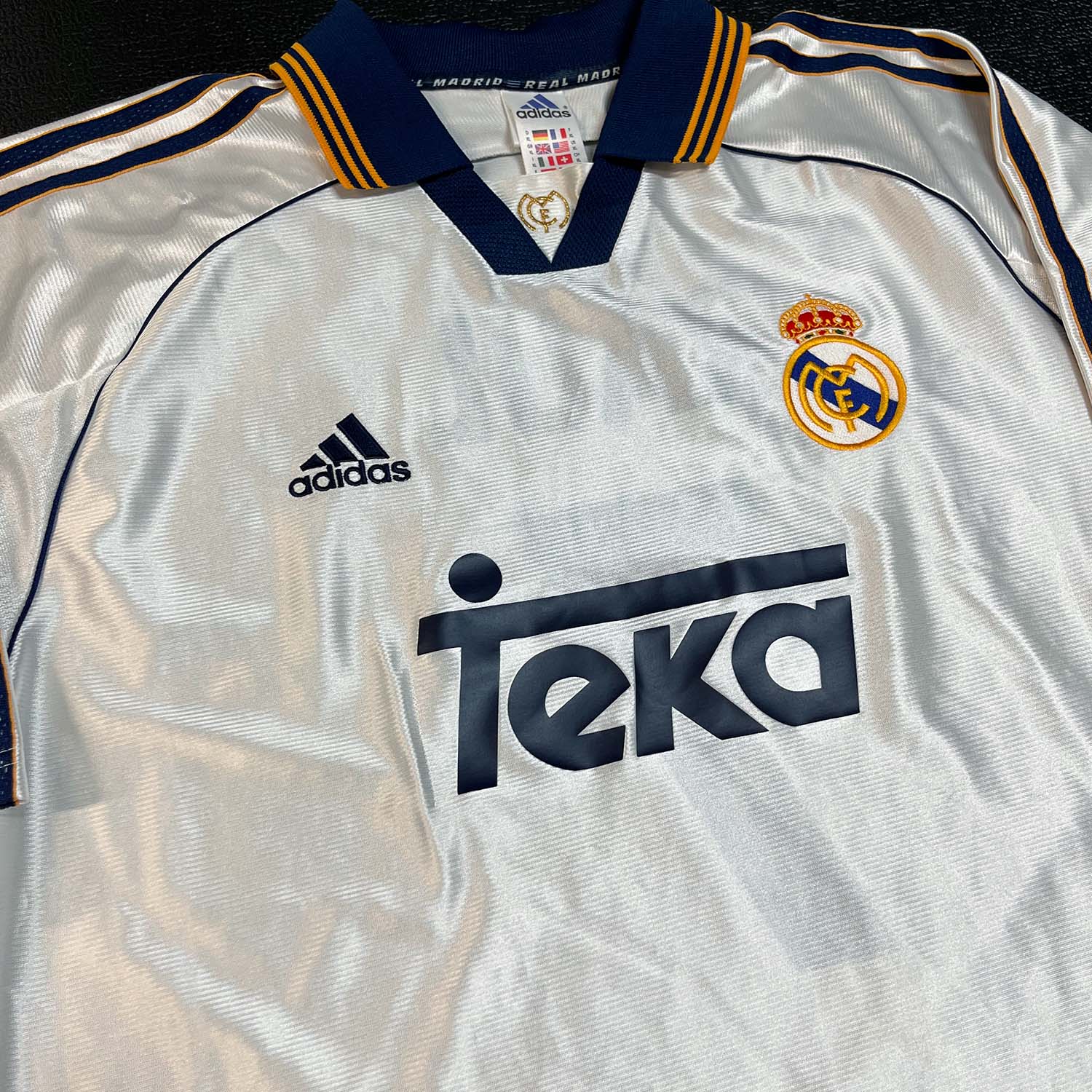 '99-'00 Real Madrid Adidas Raul jersey XL