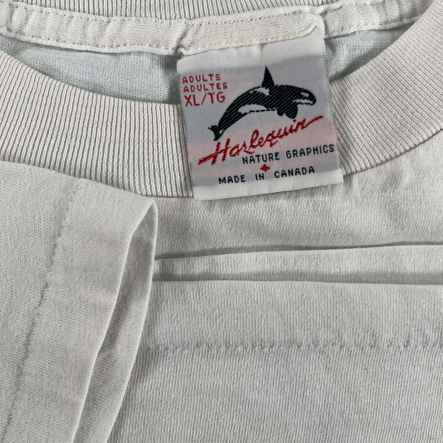 1991 One Earth One Change Harlequin tee L/XL