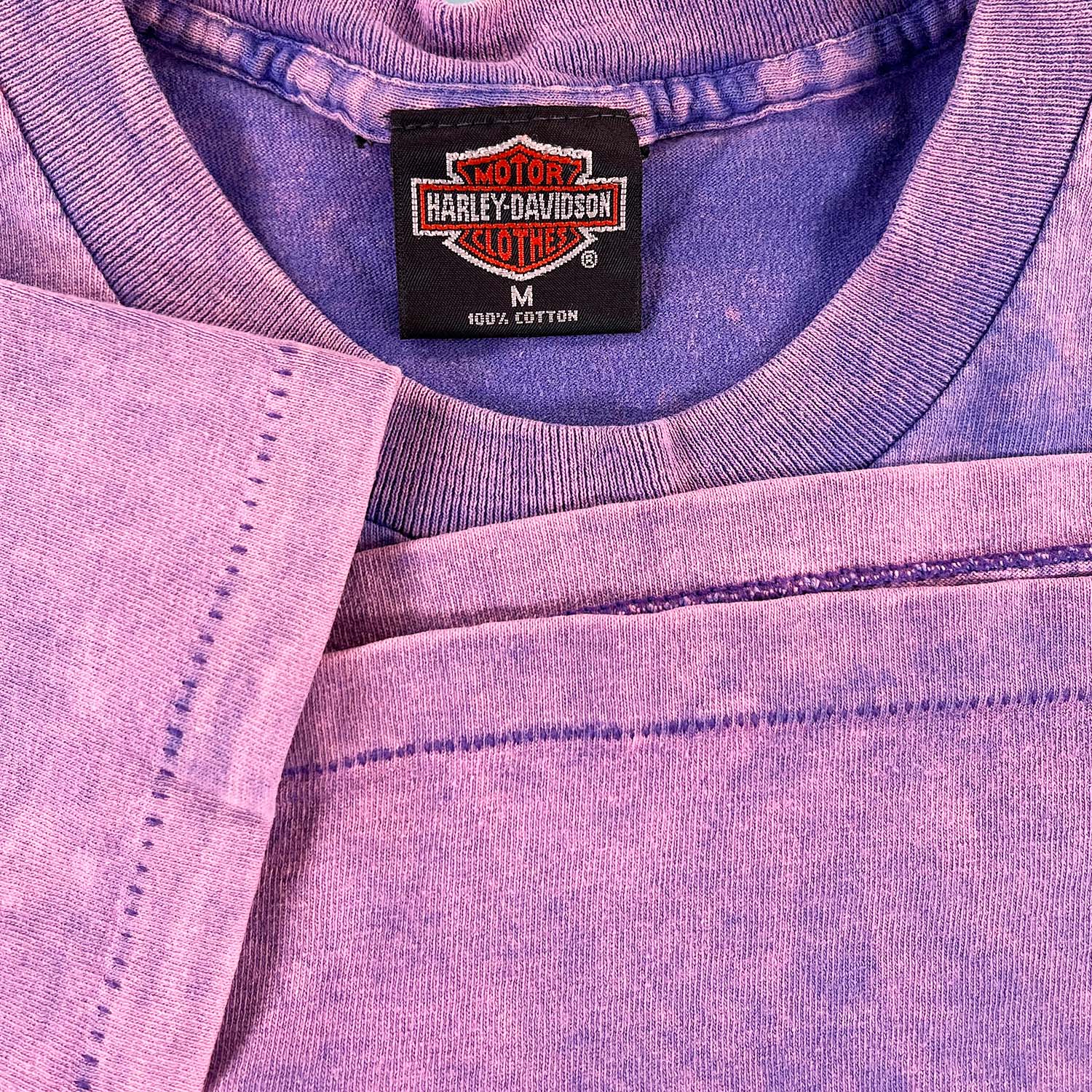 90's Harley Davidson Tie Dye North Carolina M