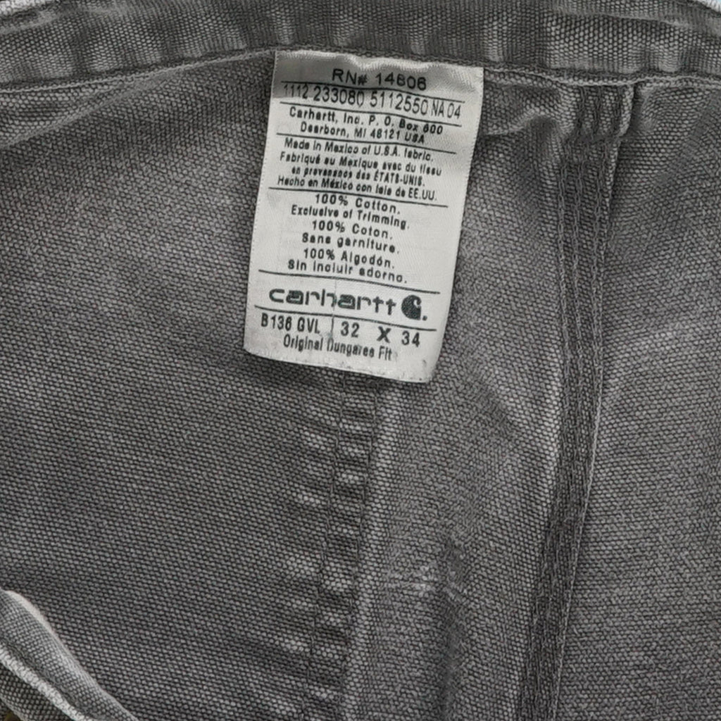 Carhartt double knee jeans grey 29" x 31"