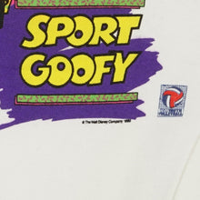 Load image into Gallery viewer, 1989 Deadstock Sport Goofy volleyball Disney crewneck S-M
