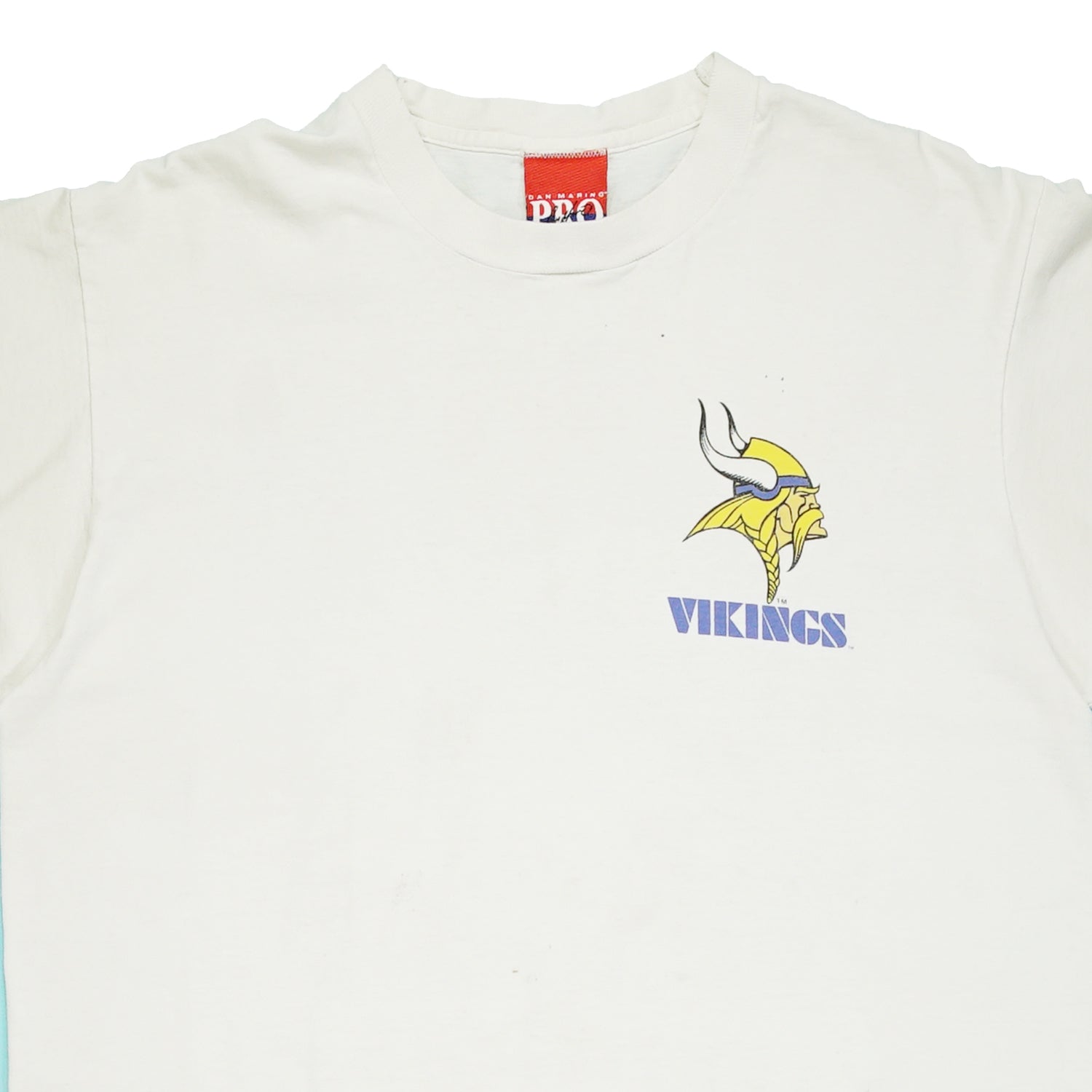 Vintage Warren Moon Vikings NFL tee L