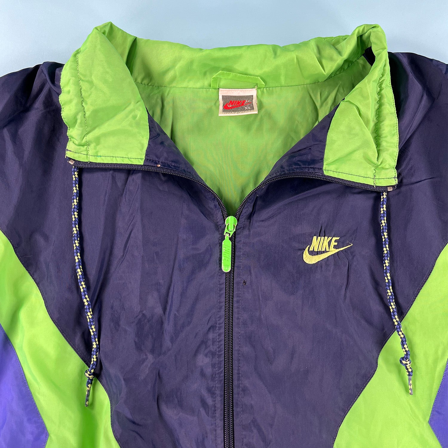 '90s Nike mini logo windbreaker XL