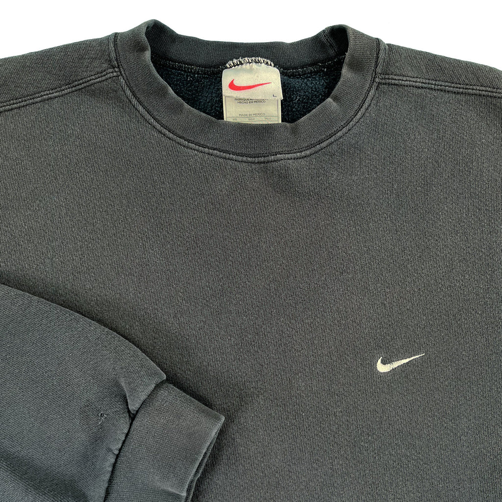 '90s Nike mini swoosh crewneck L