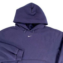 Load image into Gallery viewer, &#39;90s Nike mid check hoodie blue L

