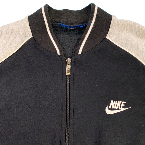 '80s Nike mini logo zip sweater M