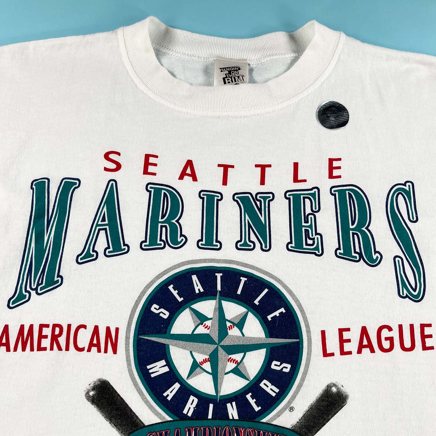 1995 Seattle Mariners deadstock tee XL