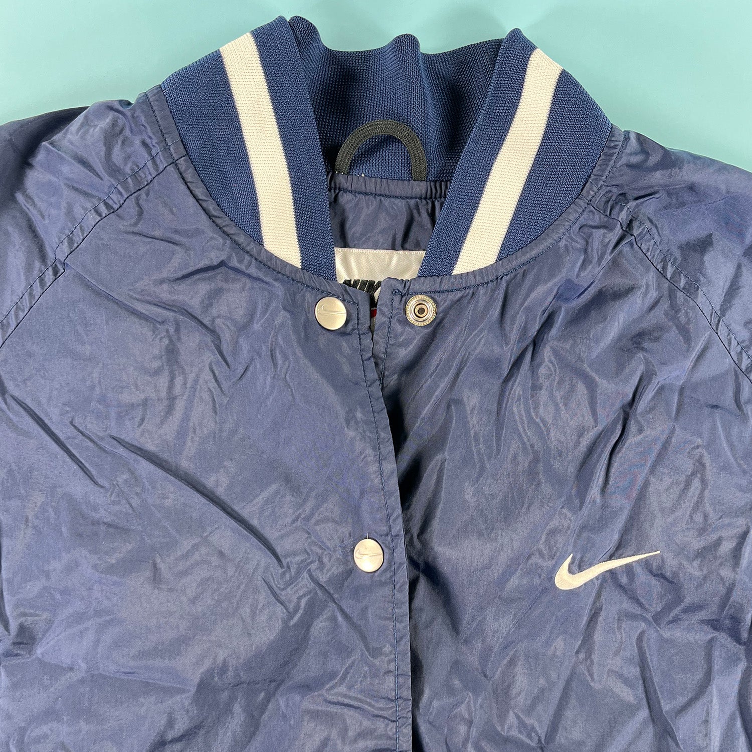 '90s Nike light bomber jacket youth L