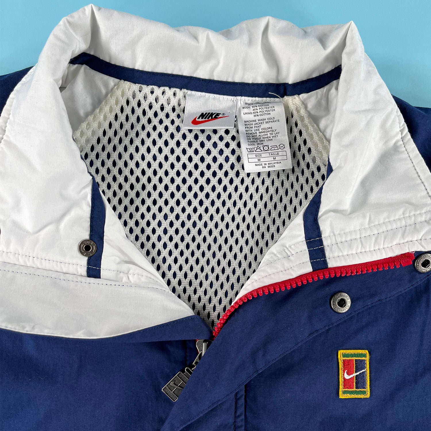 '90s Nike Challenge Court windbreaker M