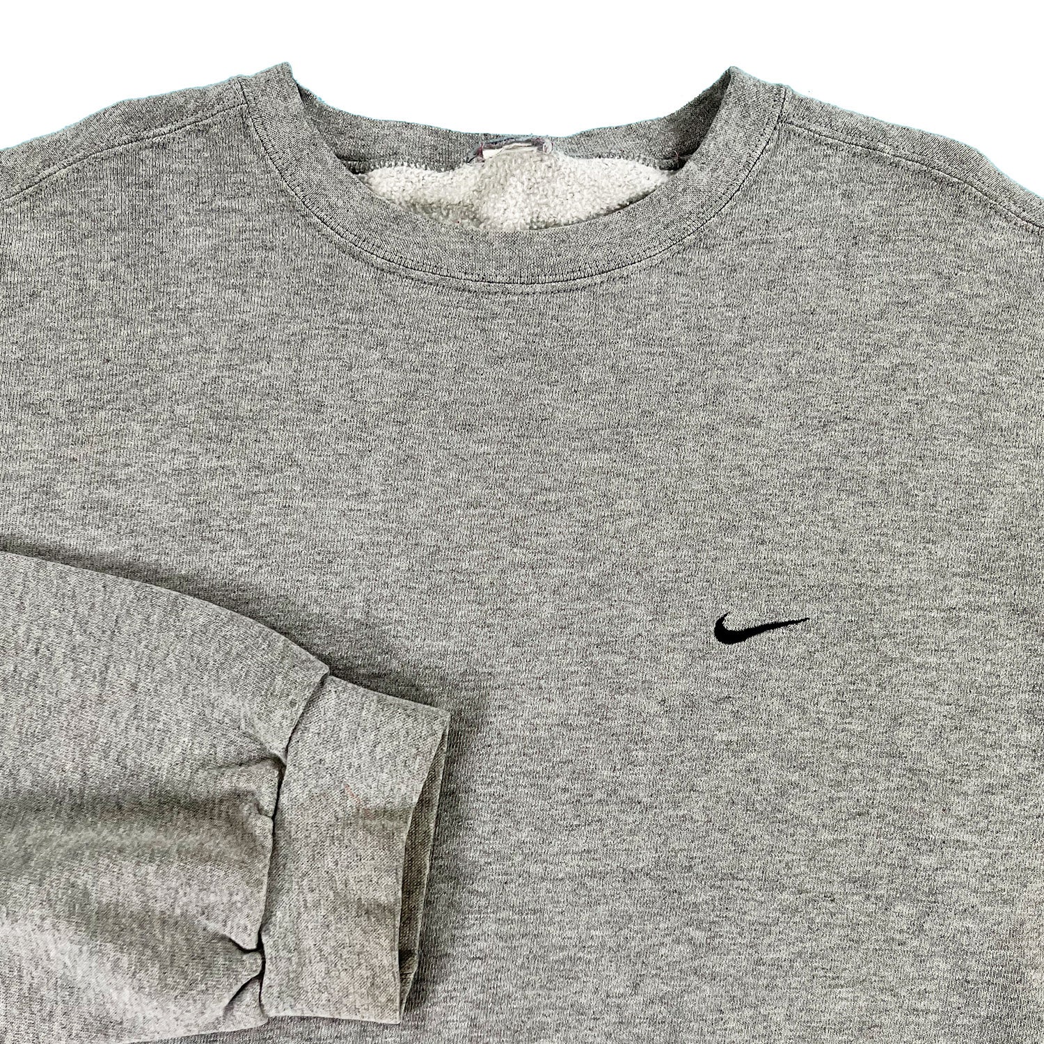 Vintage Nike mini swoosh crewneck grey M