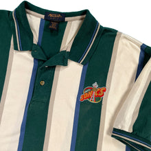 Load image into Gallery viewer, Vintage Seattle Sonics striped polo shirt XL
