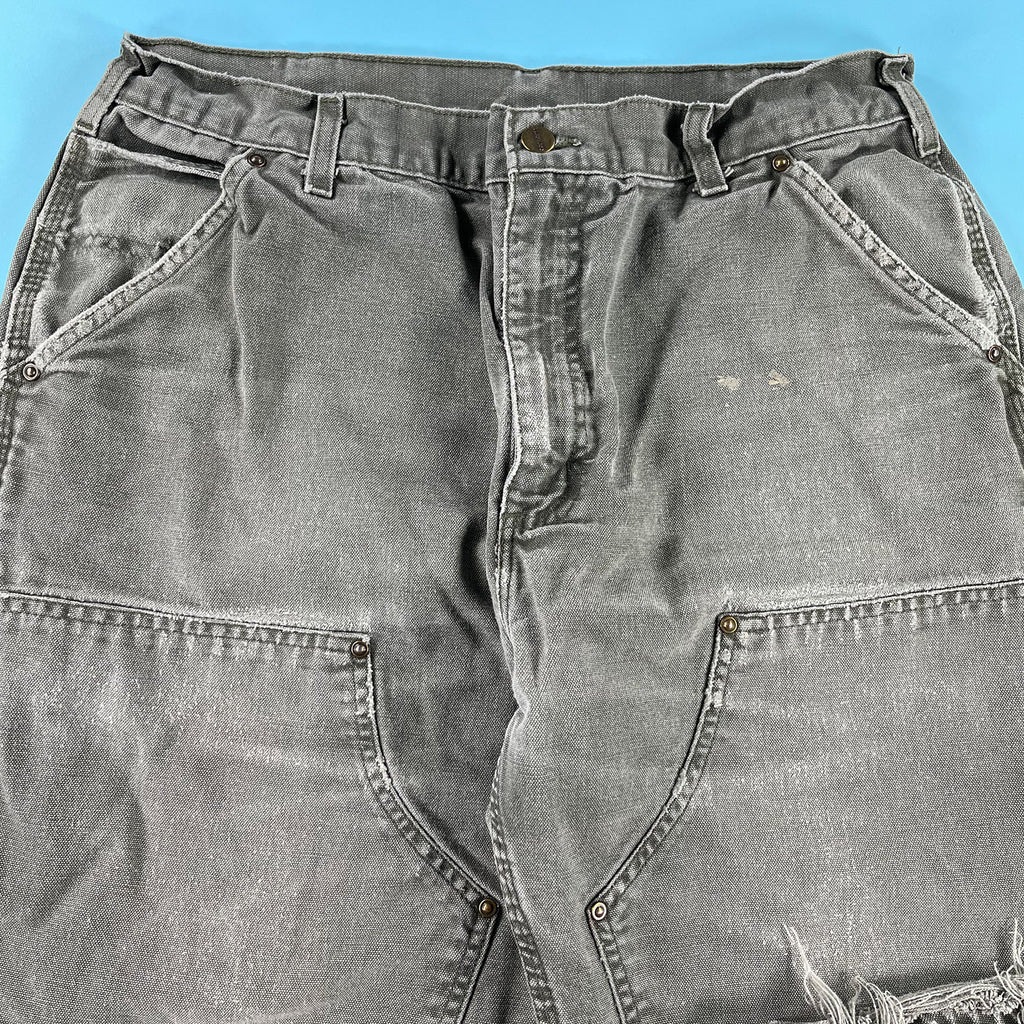 Carhartt double-knee faded denim 34" x 32"