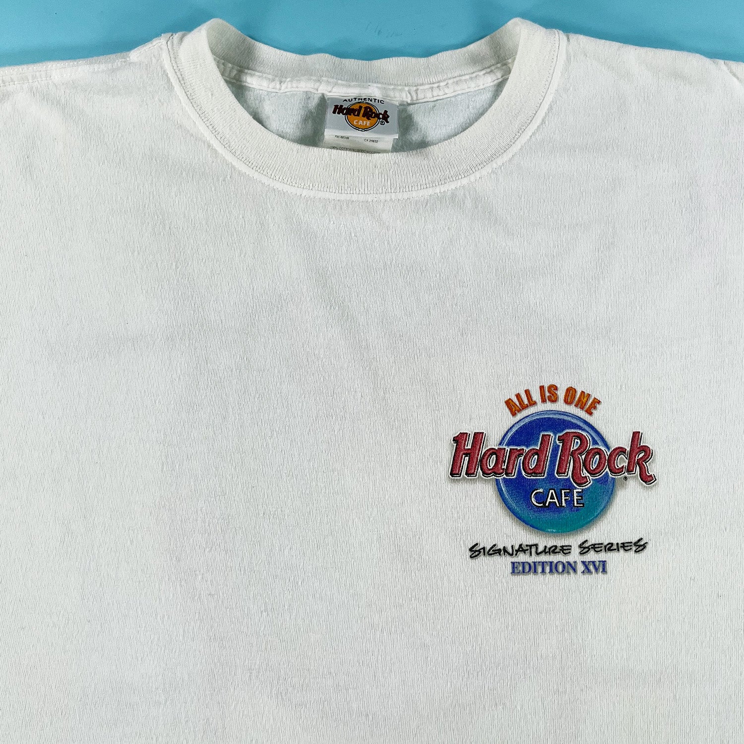 2000 Hard Rock Café Santana Signature Series tee XL