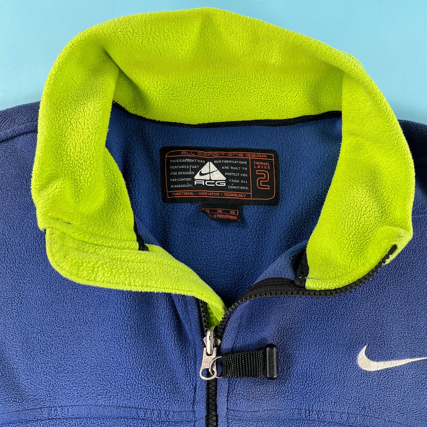 '90s Nike ACG fleece vest XL