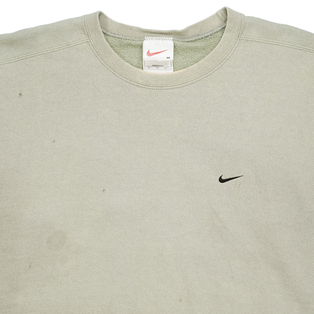 '90s Nike mini swoosh faded crewneck M