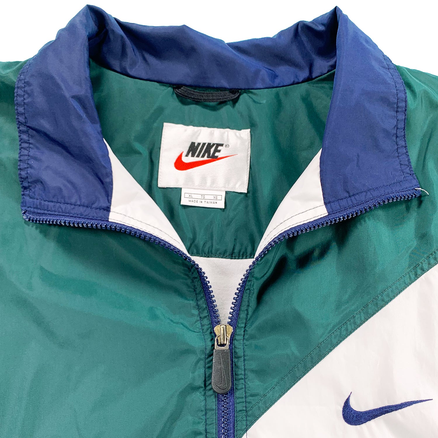 '90s Nike tri-tone windbreaker XL