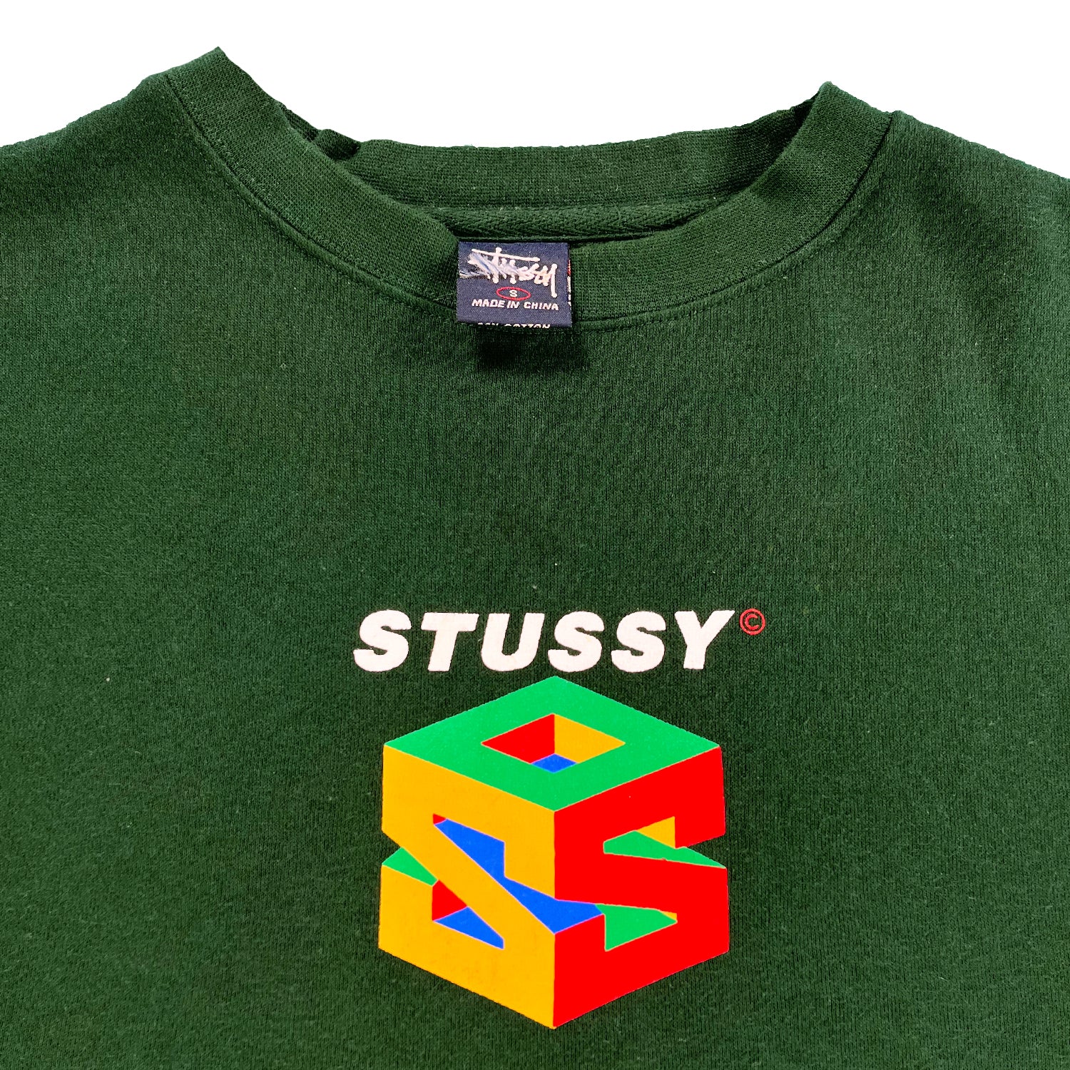 Stussy N64 logo crewneck L – Gone Again Vintage