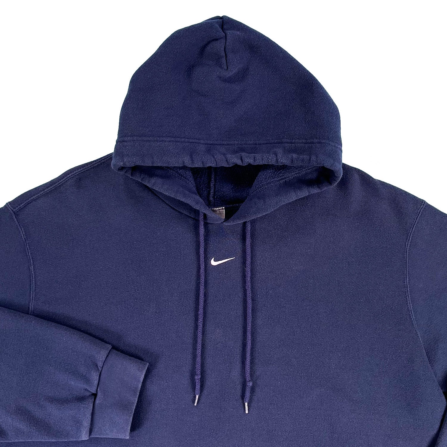 Vintage Nike mid check hoodie navy XXL