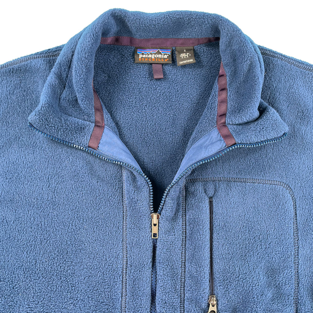 1996 Patagonia Synchilla full-zip fleece sweater L/XL