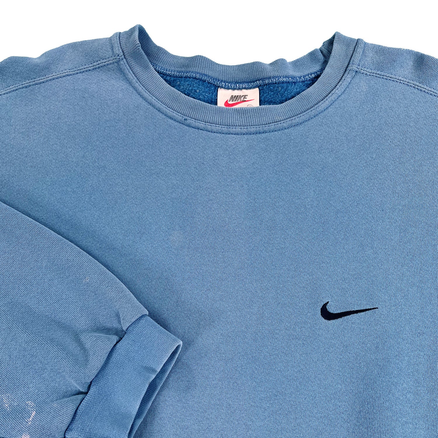 '90s Nike mini swoosh faded crewneck XXL