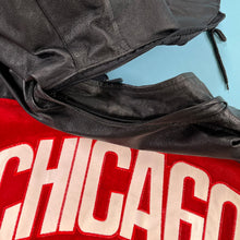Load image into Gallery viewer, Vintage Chicago Basketball leather jacket L
