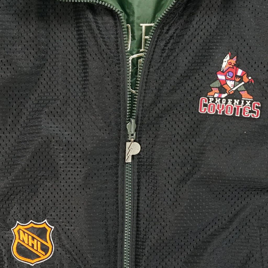 Vintage NHL Phoenix Coyotes reversible puffer jacket L
